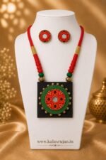 Noir Emerald Mirror Square Set